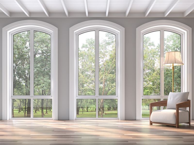 Arched Window Installation