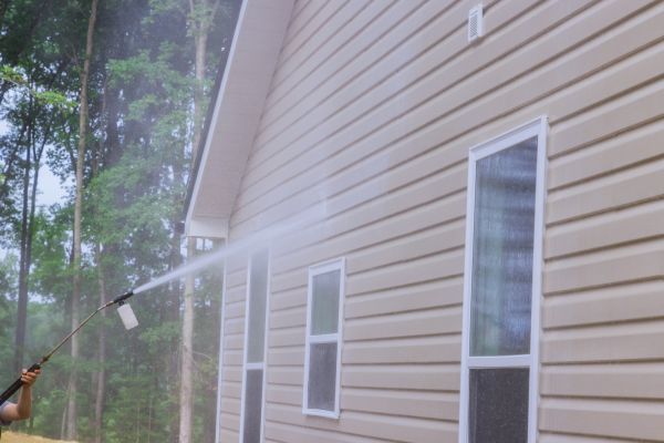 Brick Siding Cleaning